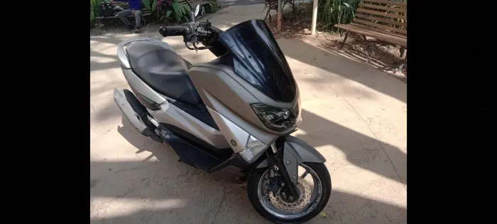 NMAX 160 Cinza 2017 ABS Pouco Rodada - Econômica e Confortável