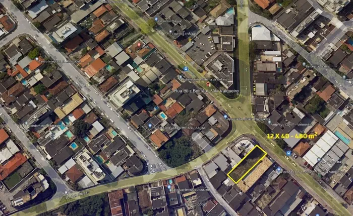 Terreno Comercial de 480 m² em Vila Valqueire, Rio de Janeiro/RJ - Excelente Localização e