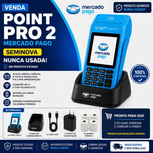 Máquininha Point Pro 2 - Mercado Pago