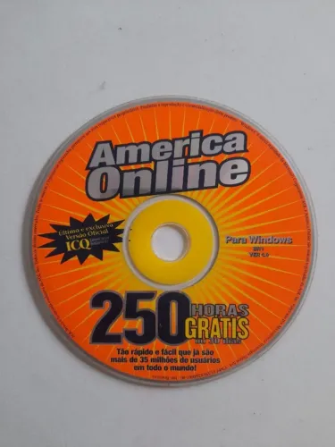 CD INSTALAÇÃO AMERICA ONLINE