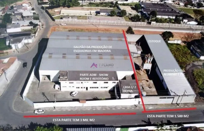 Galpão industrial para venda em Mogi das Cruzes, 2.830 m² de área construída