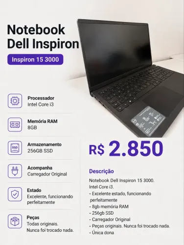 Notebook Dell Inspiron
