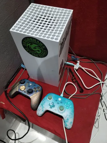 Xbox Com Controles Profissional!!