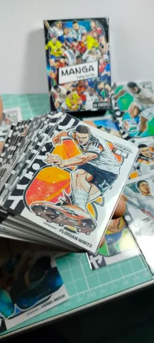 Pacote Completo - 36 Cards Custom Panini Prizm Manga | Futebol
