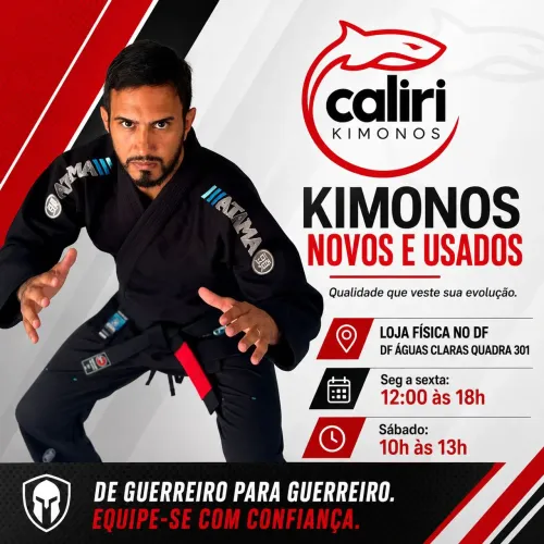 Kimono atama mundial m10 a1 a3 a4 novo Jiu-Jitsu