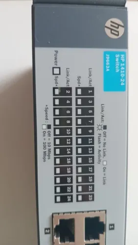 switch de rede HP 1410-24 (J9663A).
