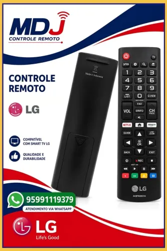 Controle da tv Samsung