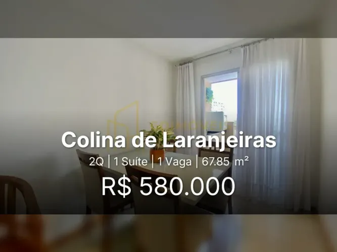 Apartamento em Colina de Laranjeiras: segurança e lazer para toda a família!