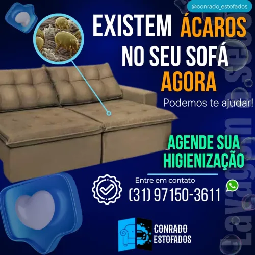 Limpez de sofa poltronas colchão estofados