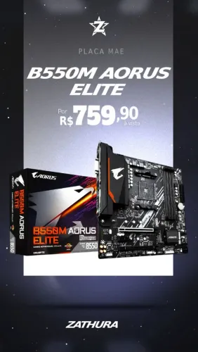 B550 aorus elite @zathurainformatica