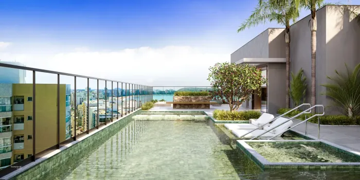 Lançamento Praia do Morro: lazer completo a 2 quadras do mar com parcelamento facilitado