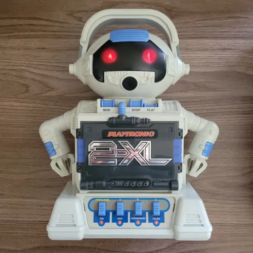 Toca fitas robô Playtronic 2-XL - Tiger Electronics Nintendo - 1992