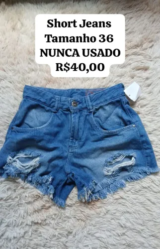 Short Jeans NUNCA USADO