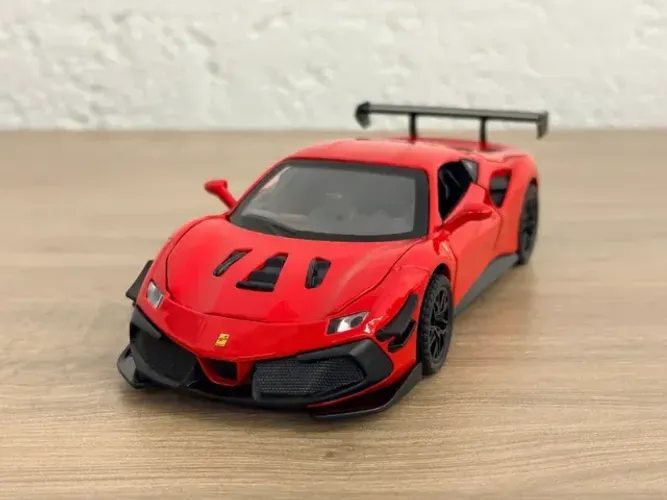 Miniatura Ferrari SF90 XX Stradale 1:32 - Metal, Luz e Som [NOVA] 