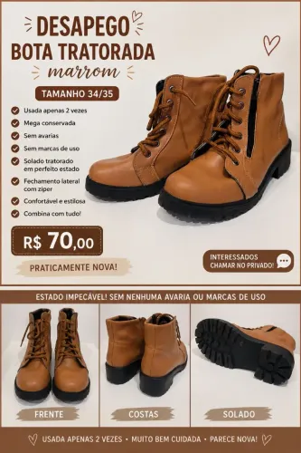 Desapego de Botas femininas 