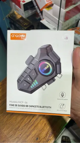 Fone bluetooth capacete 