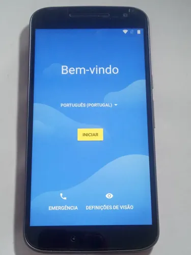Celular Motorola moto G4 play precisa tira a conta