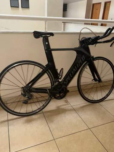 BICICLETA SHIV ELITE CARBONO - SPECIALIZED PRETO PRATA 2020 M (54)