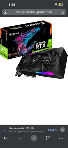 Placa de vídeo RTX