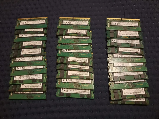 Lote 30 Memórias DDR4 16 gb notebook