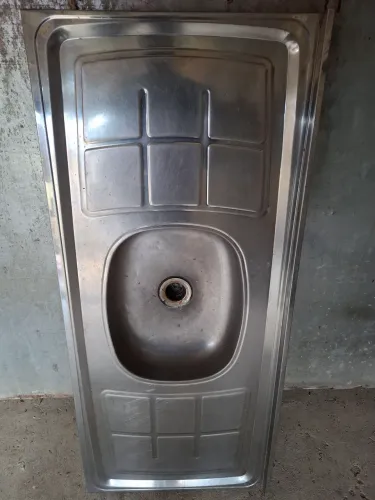 Pia inox 120 para cozinha.