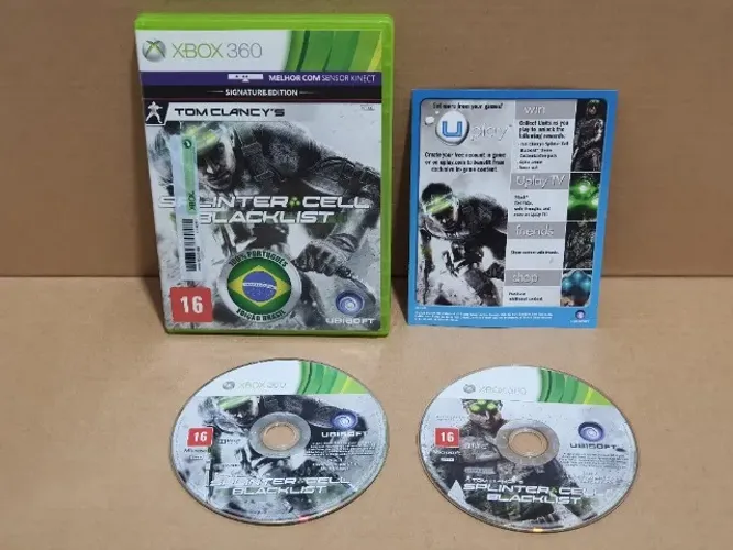 Splinter Cell Blacklist - Xbox 360 ou Series X Original