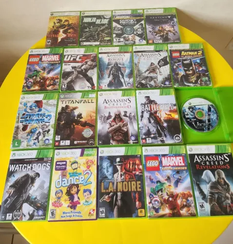XBOX 360 - JOGOS ORIGINAIS