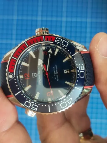 Relógio Masculino Pagani Design Automático Mergulho Aço Inox