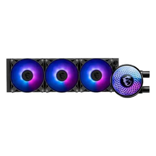 Novo Water Cooler MSI MAG Coreliquid A12, ARGB, 360mm, Intel e AMD, Preto com Garantia