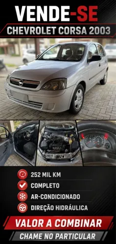 Chevrolet Corsa Hatchback 1.0 MPFI 8V 71cv 5P 2002