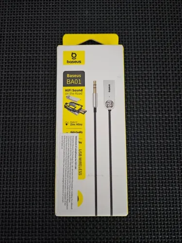 Bluetooth P2 x USB som automotivo Baseus alta qualidade lacrado