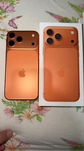 iPhone 17 Pro Max 512GB Laranja | 98% Bateria | Garantia Apple