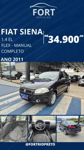 Fiat Siena EL 1.4 MPI Fire Flex 8V 4P 2011