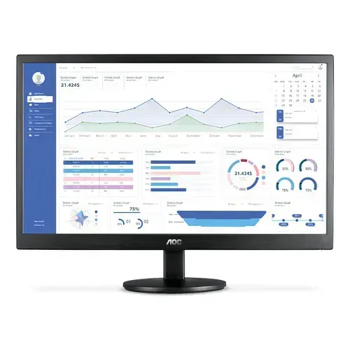 Monitor Aoc 18,5 Hdmi E Vga E970swhnl Preto 127/220v