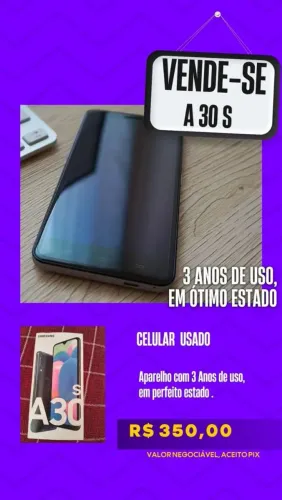 Samsung A30 S 64 gb 4 gb 