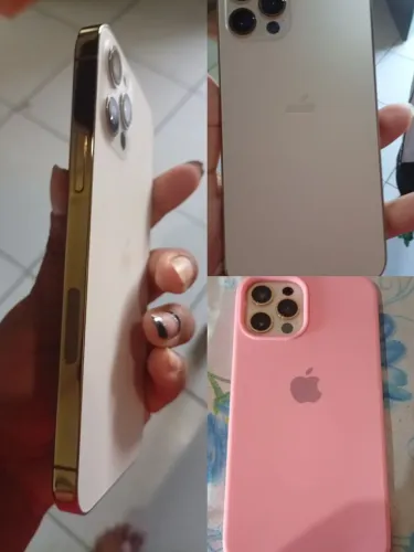 Vendo iPhone 12 pro 100% de bateria 256 GB de memória tudo original