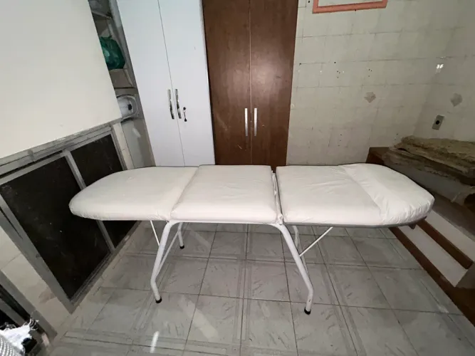 Kit maca, escadinha e carrinho auxiliar