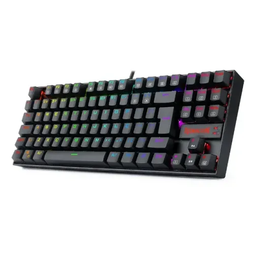 Teclado Magnético Gamer Redragon Kumara Pro, RGB, Switch Brown, USB, ABNT2, Preto = K552RG