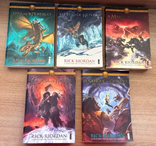 Os Heróis do Olimpo - 5 volumes