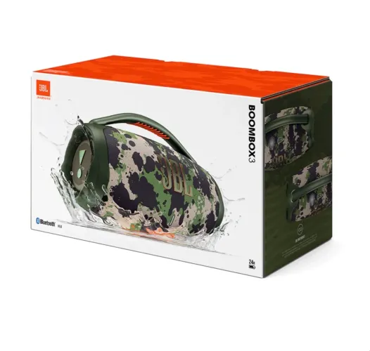 JBL Boombox 3 Camuflada (nova, Lacrada)