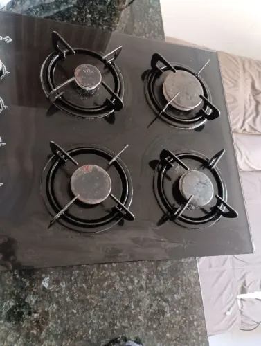 fogão cooktop 4 bocas