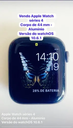 Apple Watch série 4, corpo de 44mm-aluminio versão do watchOS 10.6.1
