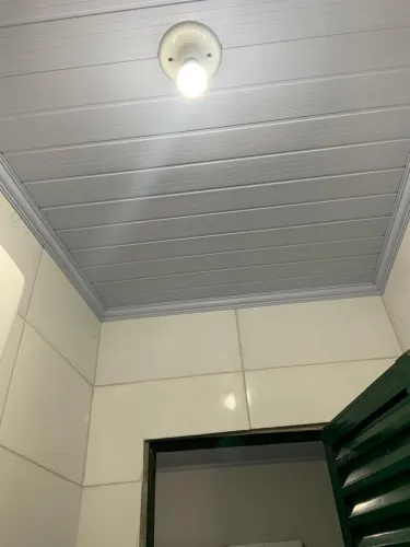 Forro PVC já instalado, manutenções e divisórias.