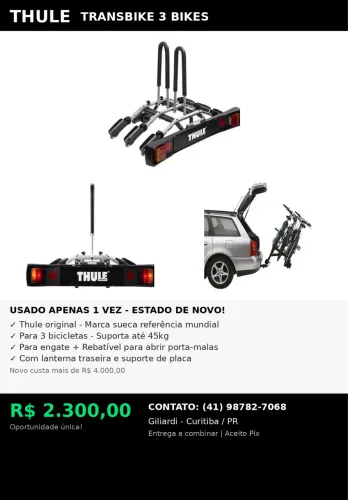 Transbike Thule