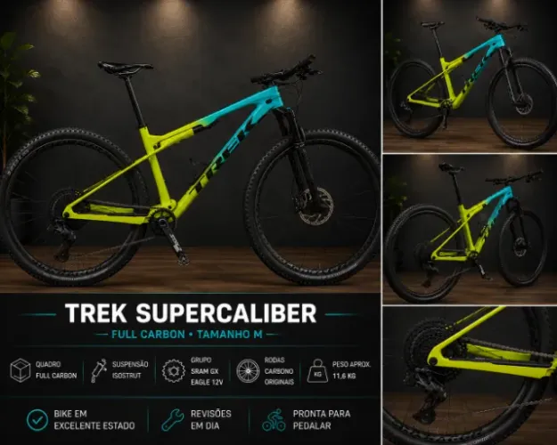 Bicicleta MTB Supercaliber Trek - Original