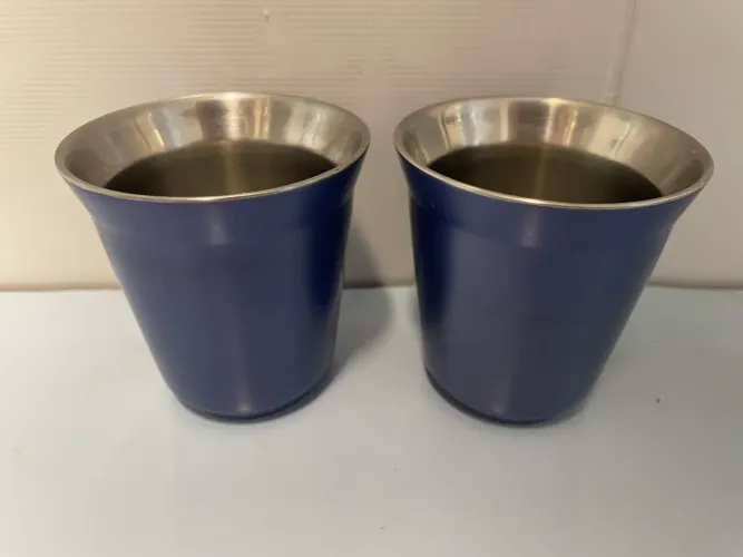 Xícara Pixie Nespresso Azul (G) 160ml (o par)