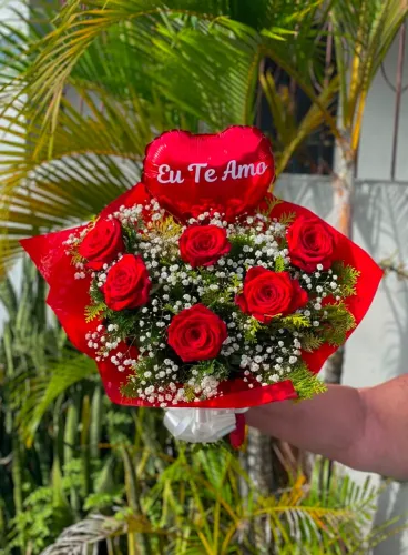 Buquê de Rosas Naturais