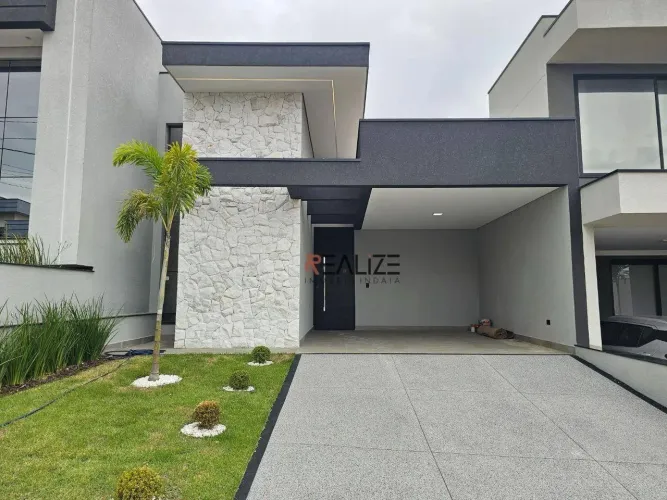 Casa com piscina e 3 suítes à venda, 112 m² por R$ 1.300.000 - Condomínio Park Gran Reserv