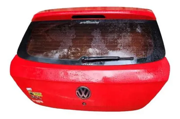 Tampa Traseira Volkswagen Gol G5 2008/2020 Vermelho