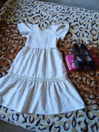 Vestido  n12 +sapatilha n34